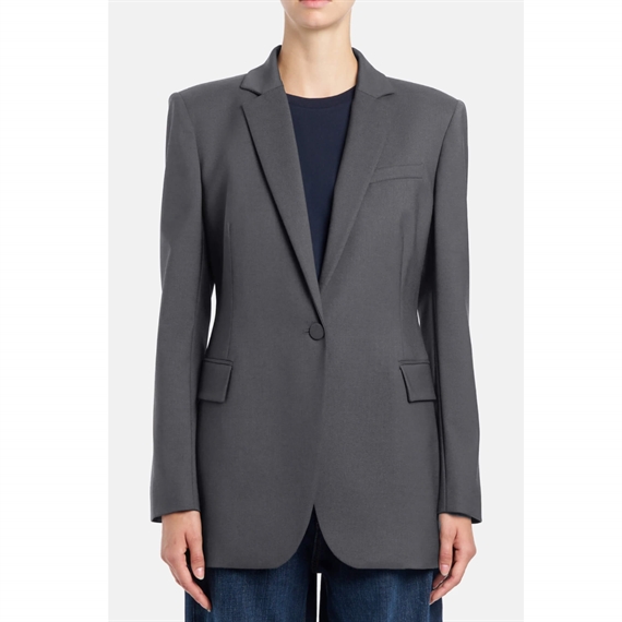 Dondup Classic Blazer, Grey Melange